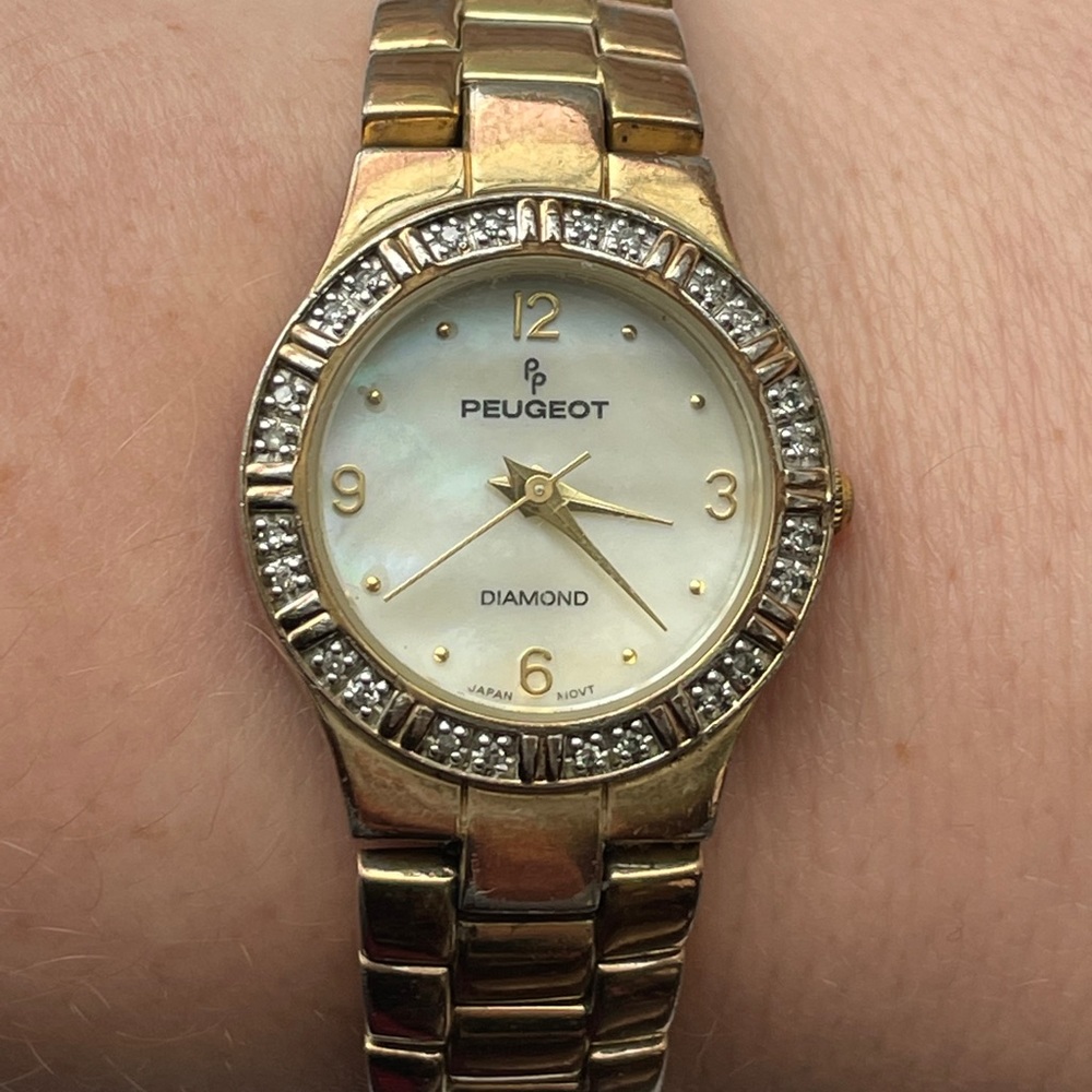 Vintage Peugeot Diamond 782 Ladies Watch